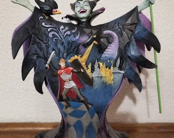 Disney Traditions Maleficent with Scene