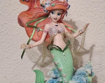 Disney Showcase Ariel Figurine – Couture de Force – The Little Mermaid – Collectible Resin Figure