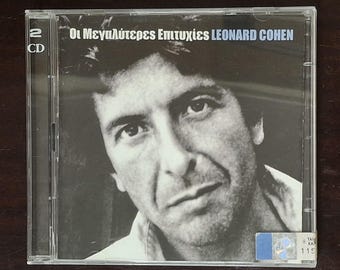 Leonard Cohen Greatest Hits 2CD 2002 Classic Collection Folk Rock Collector Set