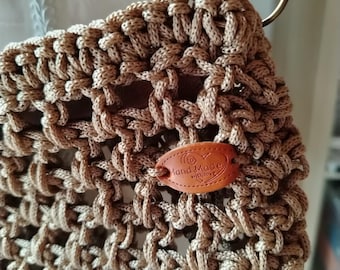 Eco-friendly drawstring bag with zipper