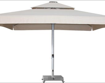 Assembled Cantilever Patio Umbrella