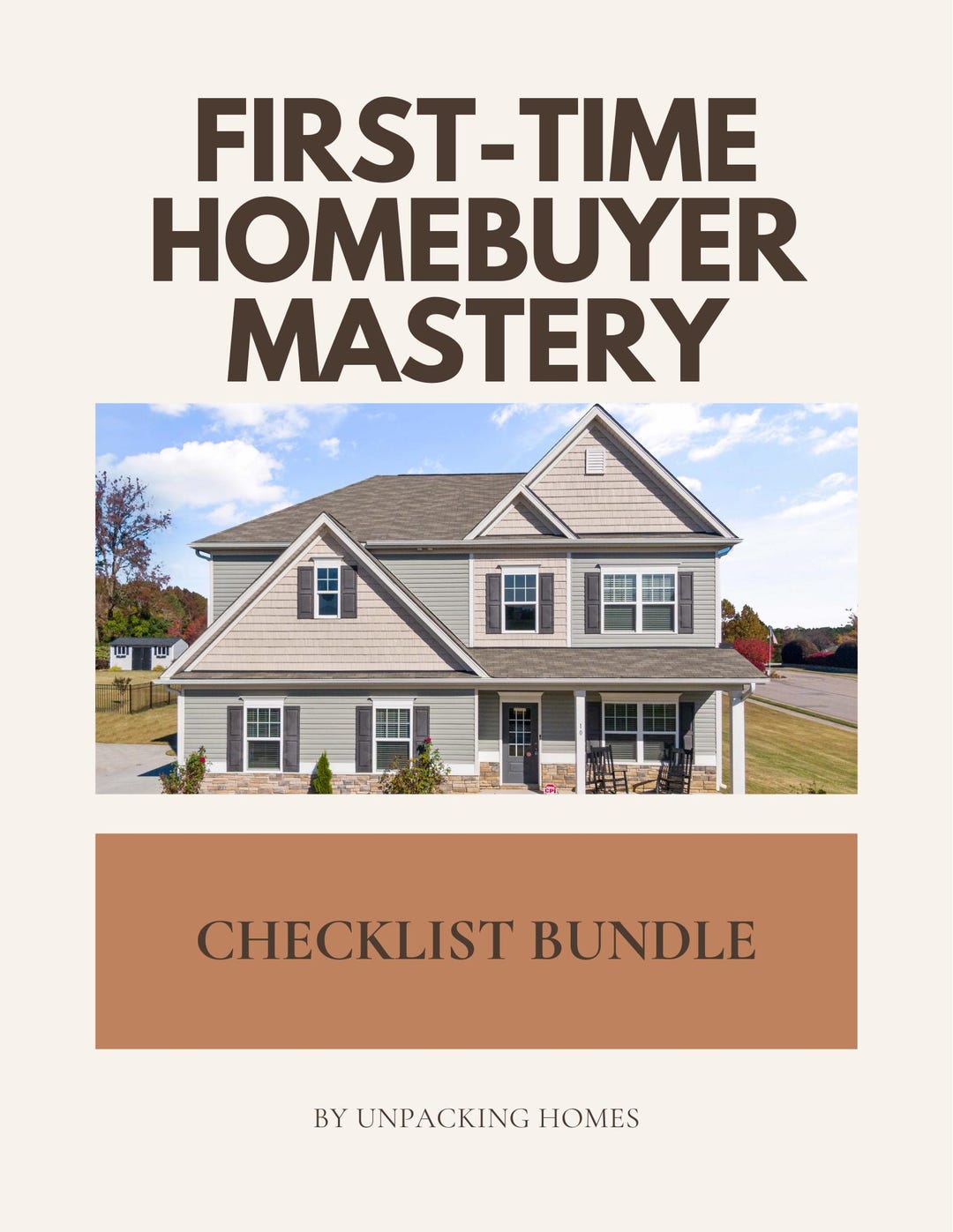 First-time Homebuyer Checklist Bundle PDF | Home Buying Planner ...