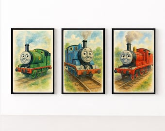 Thomas the Tank Engine and Friends Annual 1988 - Etsy