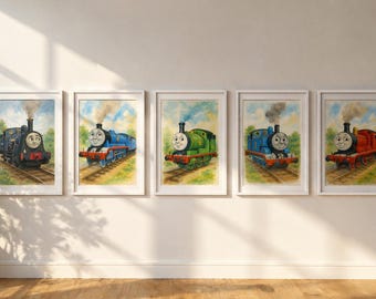 Thomas the Tank Engine and Friends Annual 1988 - Etsy