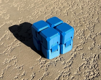 Infinity Cube Fidget Toy - Accessoire de bureau pour soulager le stress