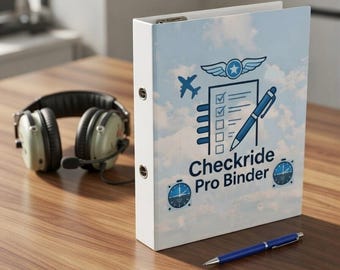 Private Pilot Checkride Binder | 36-Page Prep Organizer (PDF Download)