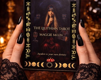 La baraja del Tarot Lilithiano: Cartas de adivinación mística, herramienta espiritual intuitiva