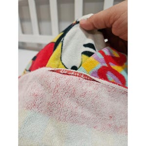 Vtg 90's Franco Disney Mickey Mouse Bathroom Towel Set, Taiwan image 6