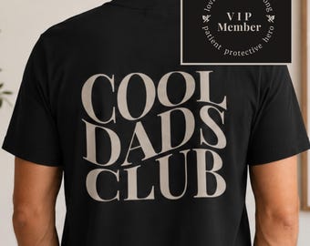Papa Shirt Herren / Cool Dads Club Camiseta / Geschenk für Papa / Vatertag Geschenk / Dad Shirt / Camiseta del Día del Padre