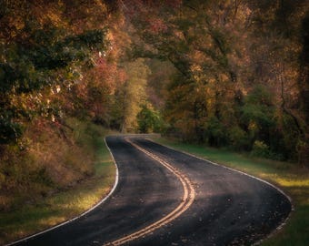 Skyline Drive Herbst Poster – Shenandoah Valley Fine Art Farbe Fotografie