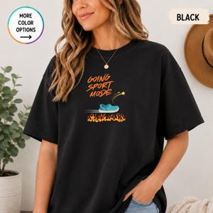 Going Sport Mode Unisex Shirt, Going Sport Mode Shirt, Croc Lover Gift, Funny Running Shirt, Funny Gym Shirt, Croc Shirt