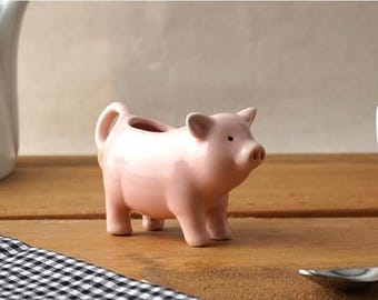 Mini bidone del latte a forma di maialino