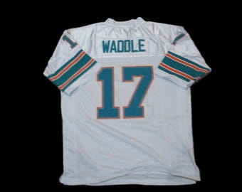 Camiseta de fútbol de Jaylen Waddle Miami, nueva, blanca, sin firmar y cosida a medida. Todas las tallas: S-3XL.