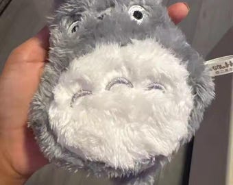 Plush Cat Coin Purse Zipper Small Wallet Key Pouch Mini Storage Bag