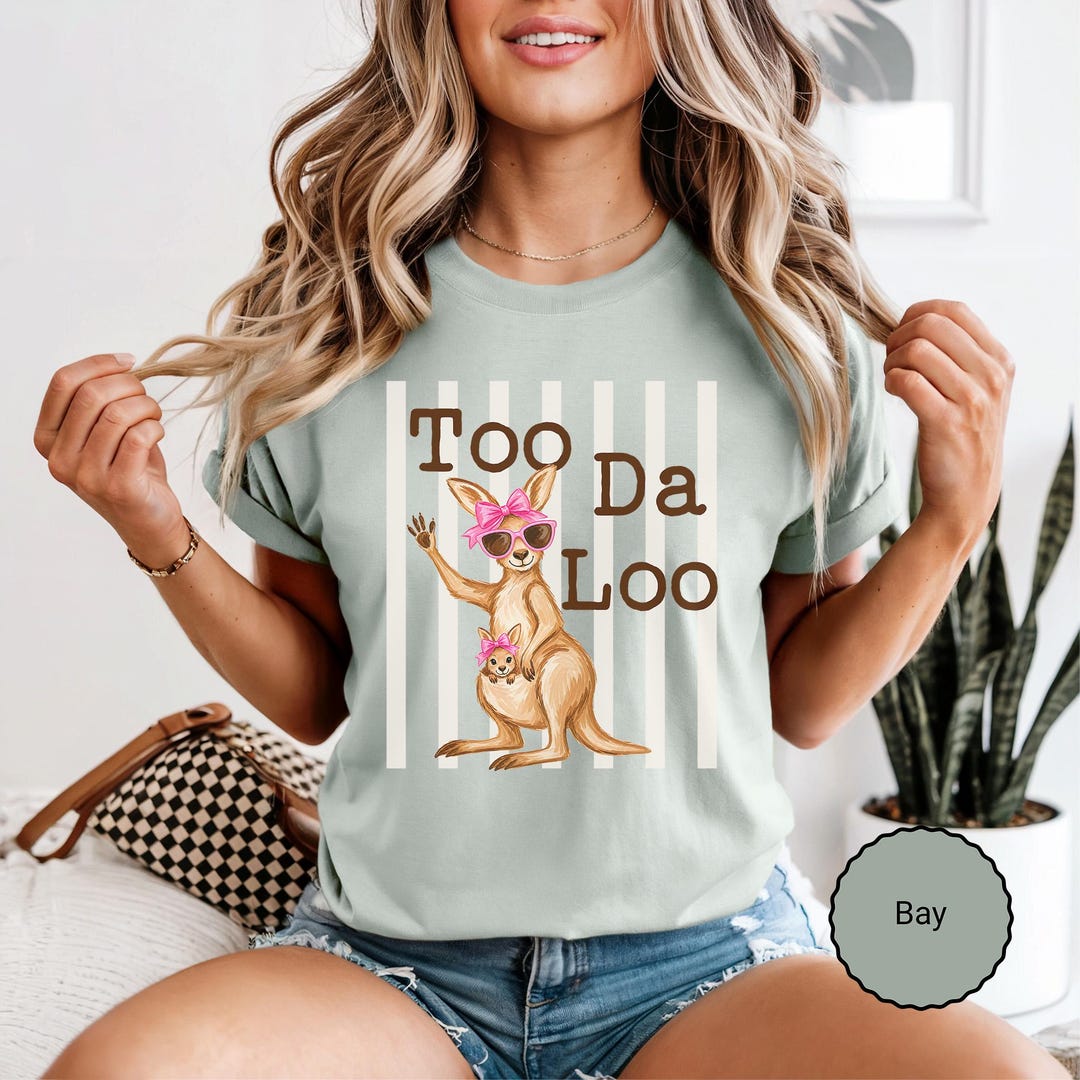 Too Da Loo Shirt, Toodaloo, Funny Kangaroo Tee, School End of Year ...