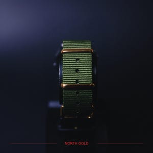 Custom Casio A158WEA-9EF Watch Panavision Egg Yolk Filter – Green NATO Strap Digital Watch Personalized F91W G shock Mod AE1200 AQ230 A168W image 3