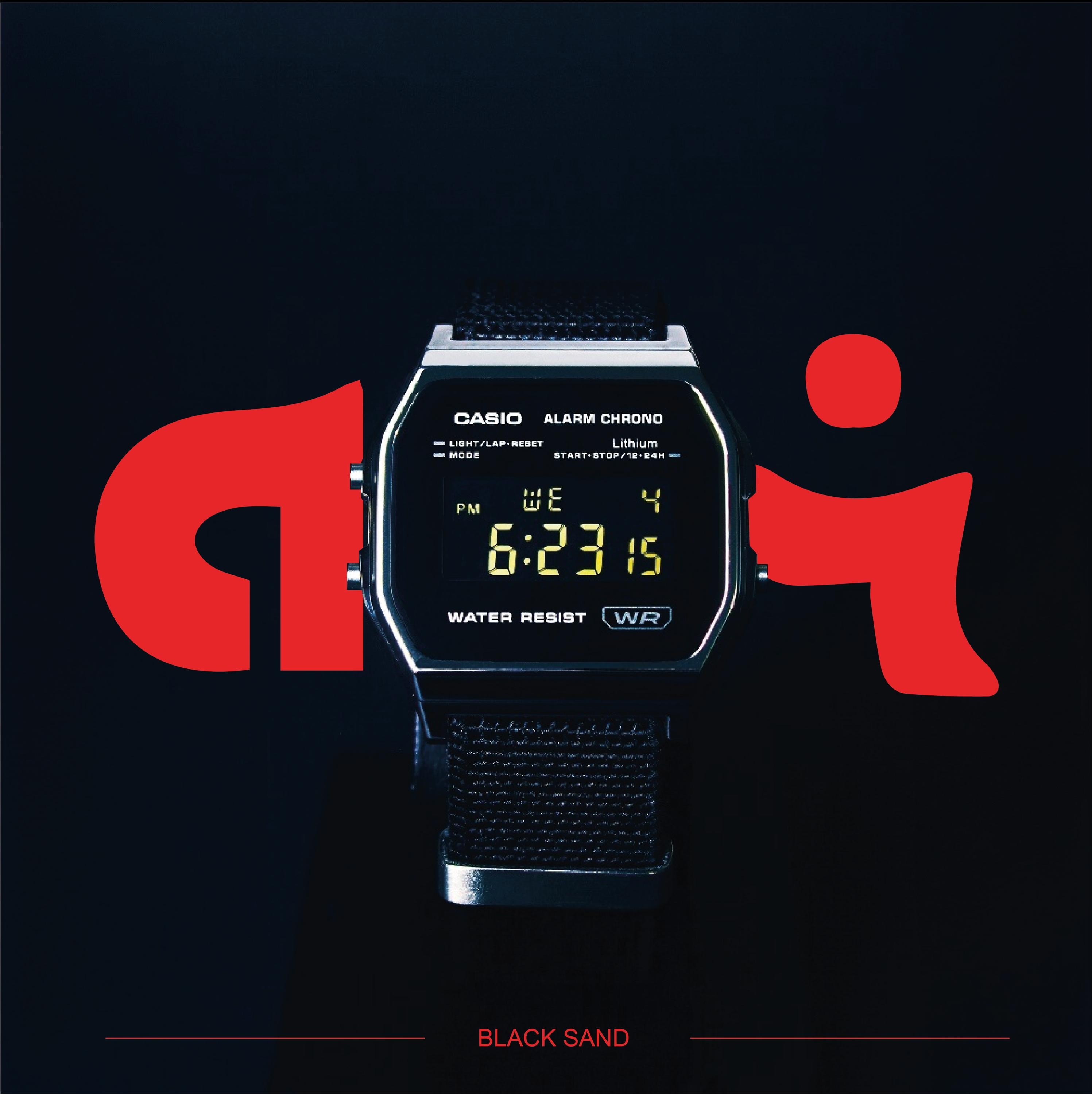 Vintage Red Casio Watch - Etsy
