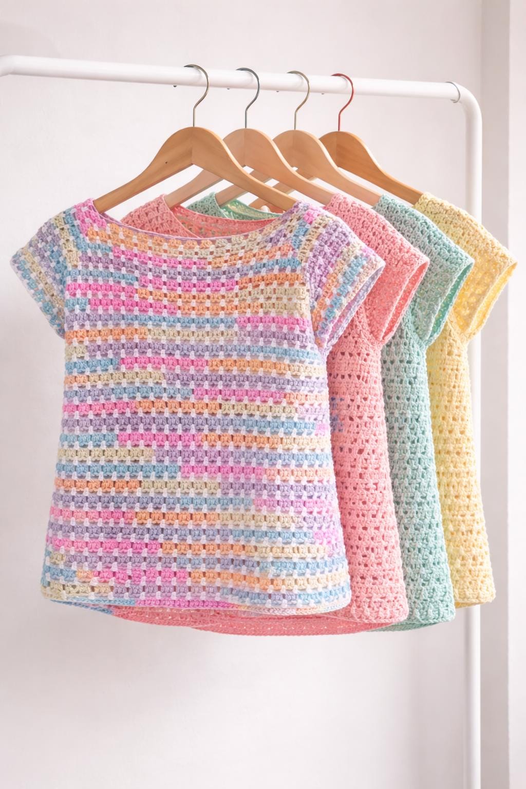 39 Summer Top Crochet Patterns: Chic Styles for Warm-Weather Dressing 30 Seamless Crochet Raglan Summer Top