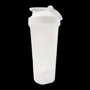 The Reset Room - 24oz Shatterproof Protein Shaker Bottle with Stainless Steel Ball, Flip-Top Lid image 2