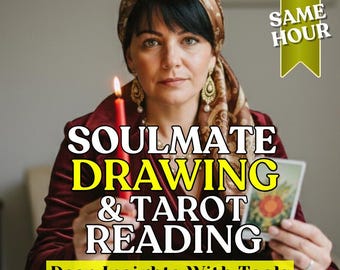 Soulmate Sketch & Tarot Reading | Future Love Portrait