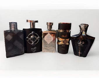 Mens Cologne Bundle | 5 Pack | Full Size | Afnan - Lattafa - Burberry