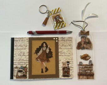 Cuaderno de café (juego de 4 piezas)