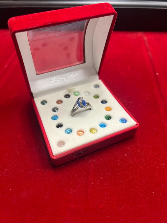 Sterling silver interchangeable multi stone Ring … - image 2