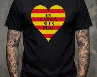 Catalan Pride T-Shirt, Visca Catalunya Shirt, Soc Catala T-Shirt