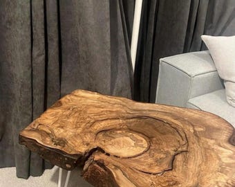 mesa de café de nogal