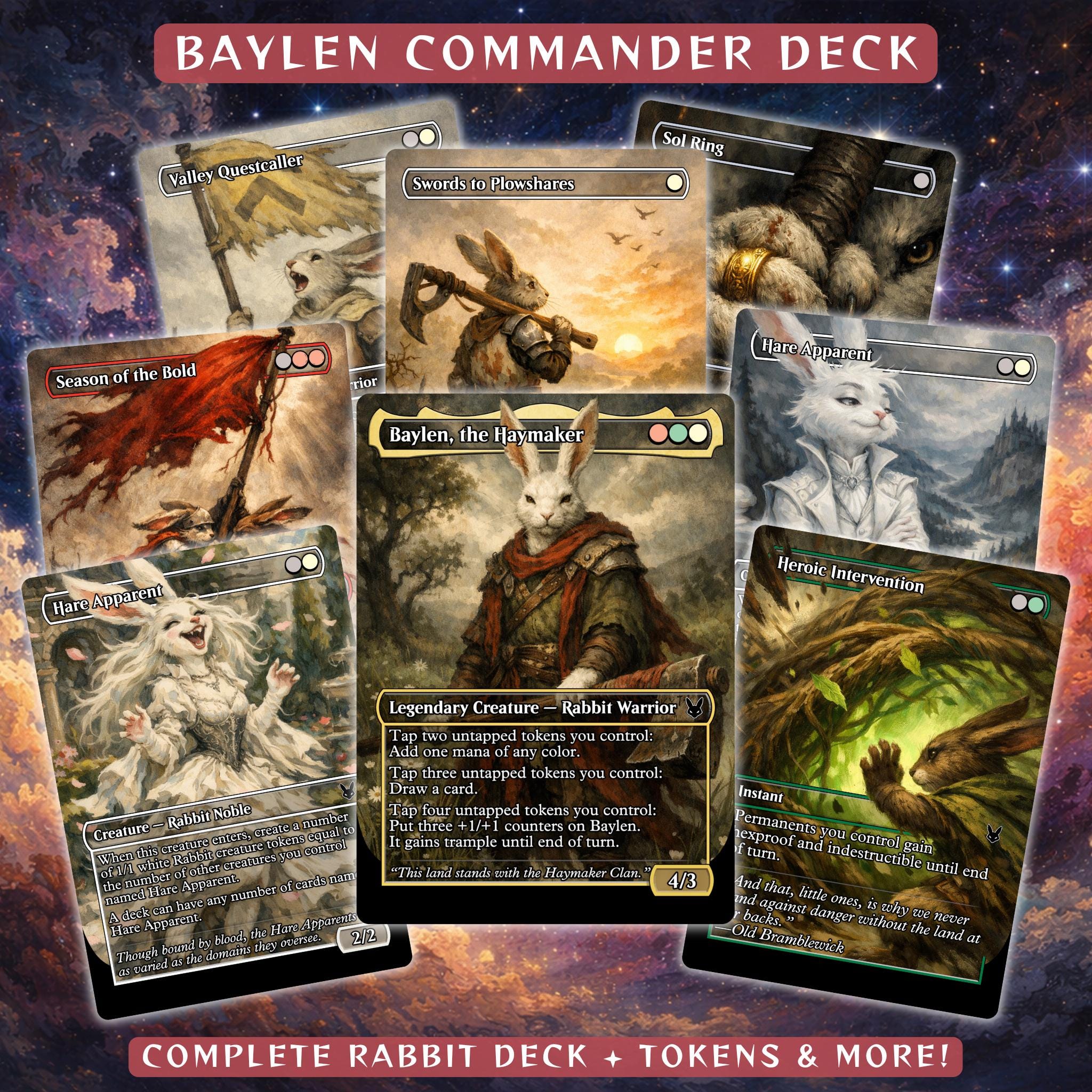 mtg blue black red commander deck MTG Chaos Incarnate Starter Commander Decks
