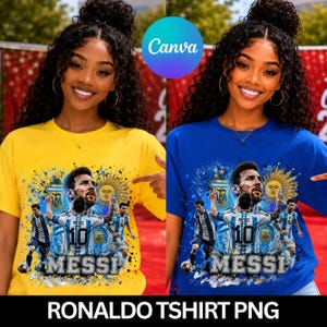 Messi PNG Football T-Shirt Design, Argentina Soccer World Cup Clip Art, Lionel Messi Sublimation File, GOAT Png, World cup shirt design PNG