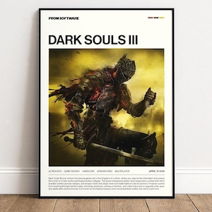 Dark Souls 3 Poster - Etsy