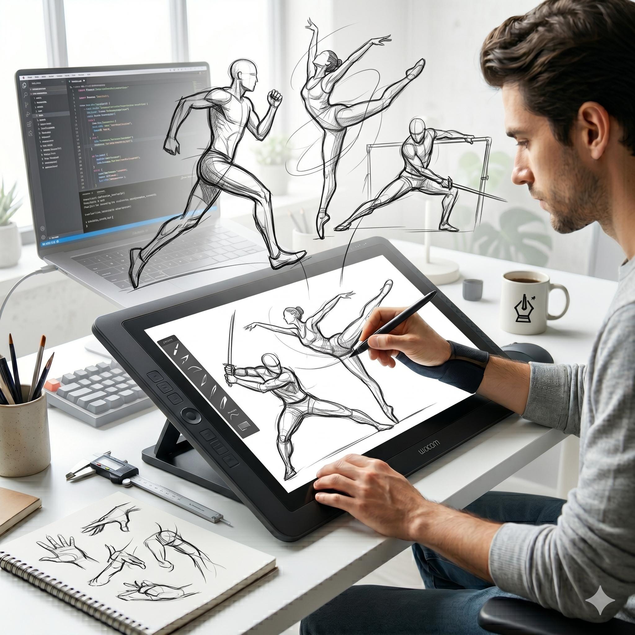 Figure Drawing Pose Reference Bundle Casual Poses Plus Size Models Art ...