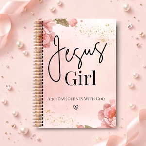 Jesus Girl Devotional Journal | 30-Day Bible Study for Teen Girls (Instant PDF Download)