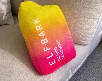 RUFF PUFF Squeaky Dog Toy – Funny Plush Vape Design, Cute Chew Toy for Small & Medium Dogs