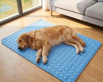 Verkoelende huisdiermat – zomer honden- en kattenkoelbed, ademende ijszijde voor warmteverlichting