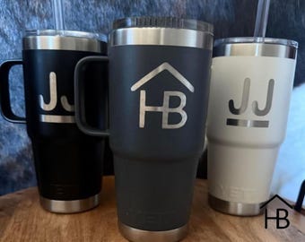 Custom Engraved Tumbler, YETI or Polar Camel
