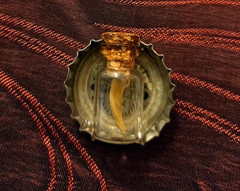 Skunk claw- Bottle cap pin