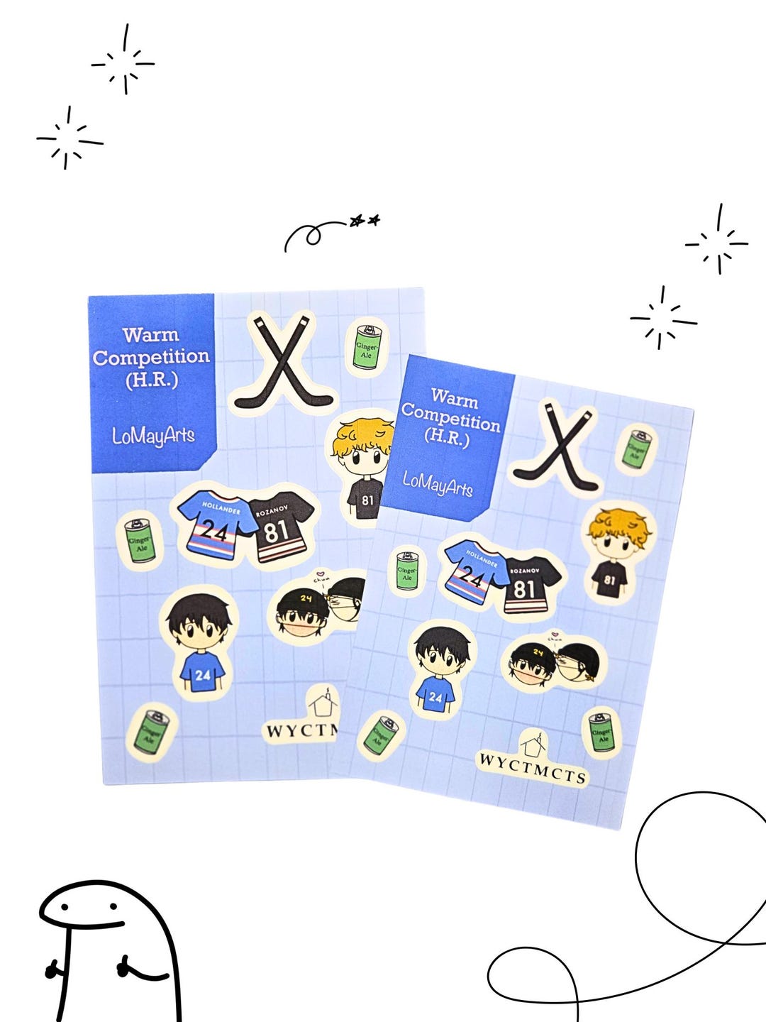 Heated Rivalry Sticker Sheet - Etsy