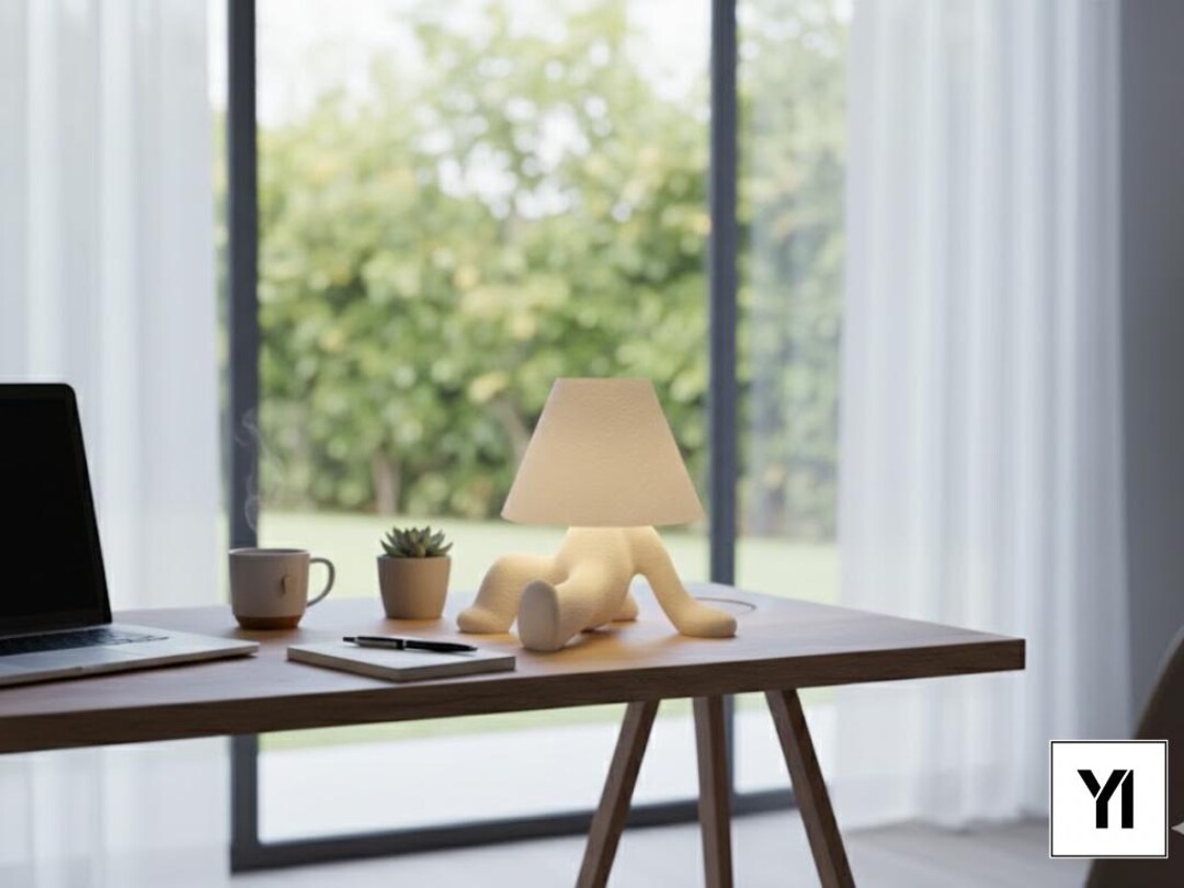 Led Light Cill Chill Lampinho Table Lamp – Modern Relaxing Figure LED Light - Etsy