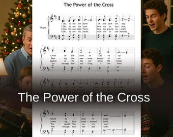 Partitura para Coro "O Poder da Cruz" - Hino de Páscoa SATB