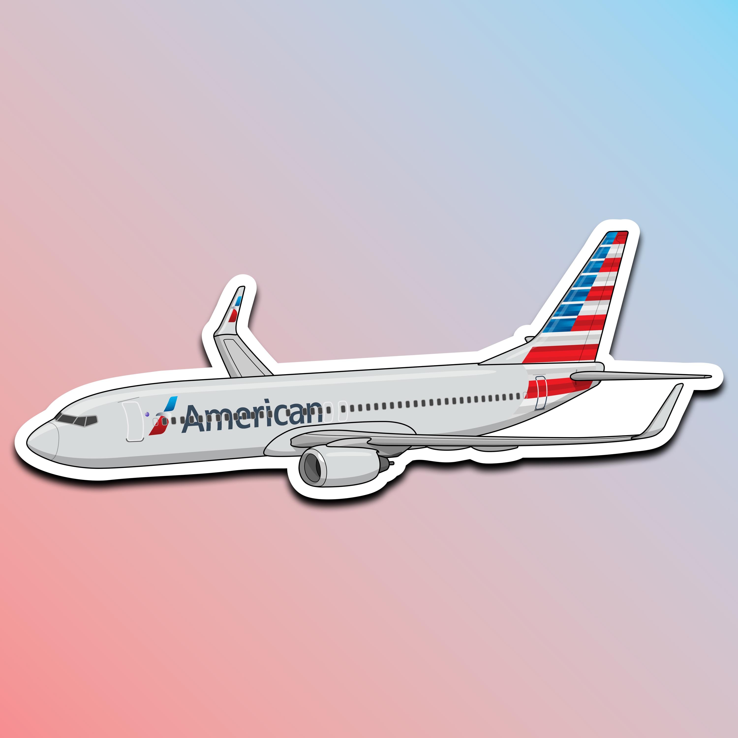American Airlines Decal - Etsy