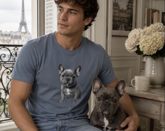 French Bulldog, New York City Comfortable T-shirt