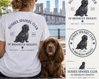 Custom Unisex T-Shirt for Dog Clubs, Vets, Shelters, & Dog Lovers