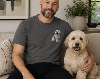 Fluffy Wheaten Terrier , New York City Comfortable T-shirt