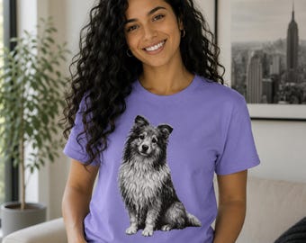 Shetland Sheepdog, New York City Comfortable T-shirt
