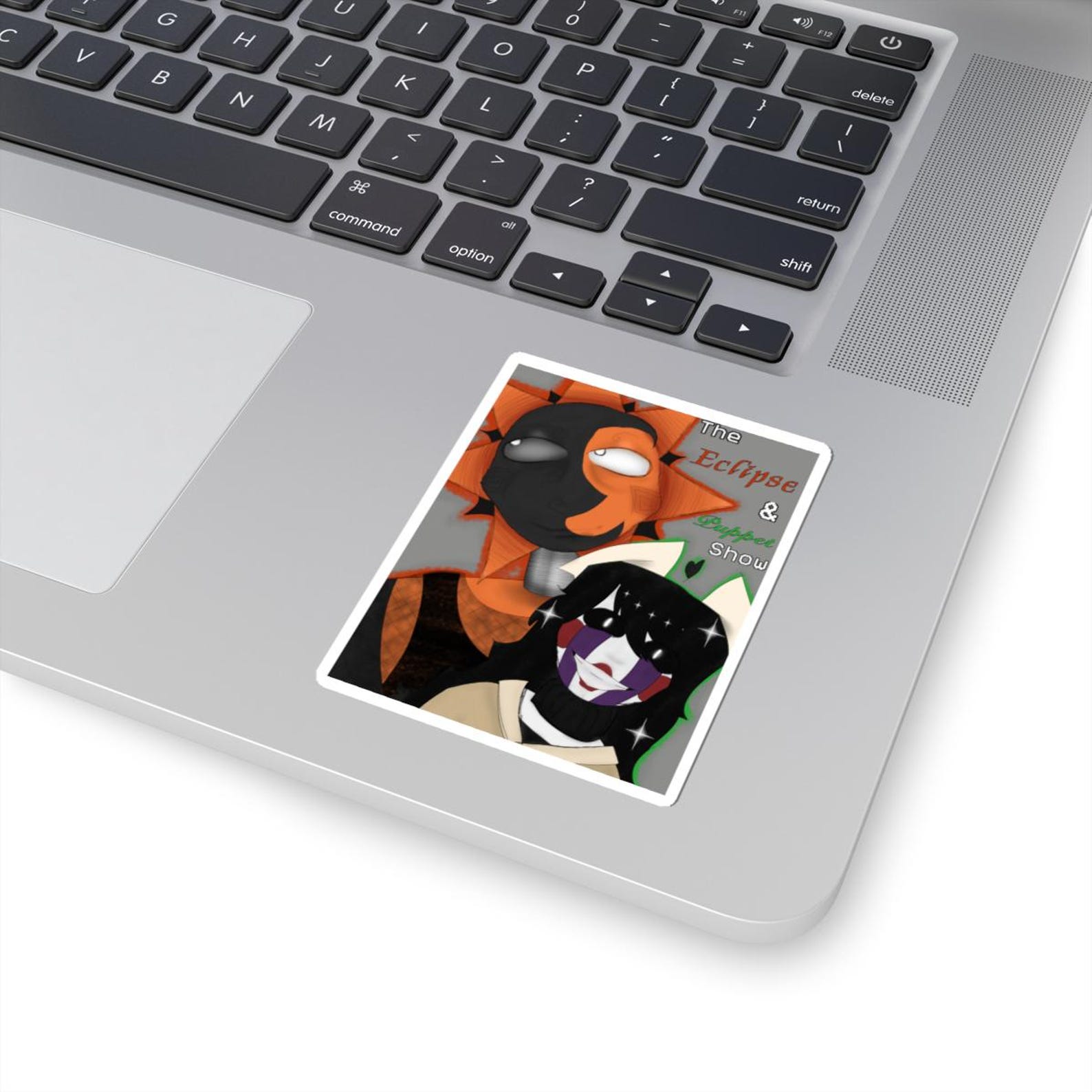 The Eclipse and Puppet Show Kiss-cut Stickers - Etsy