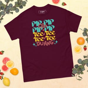 Pip Pip Pip Qin Tee Tee Tee Duang T-Shirt | Thai BL | Duang with You Fan Shirt | TeeTeePor Inspired BL Drama Merch | Unisex classic tee