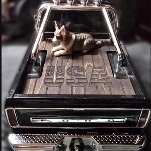 SCX30 K10 RC Rock Crawler Laser Engraved Wood Bed Insert