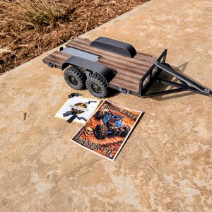 Axial SCX30 Heavy Duty Off-Road Tandem Trailer